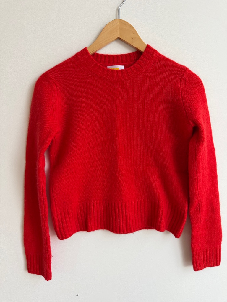 From Future - 100% Cashmere Cropped Sweater